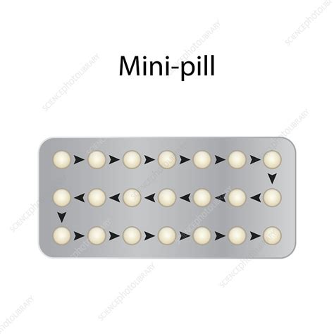 Mini-pill, illustration - Stock Image - F034/1831 - Science Photo Library