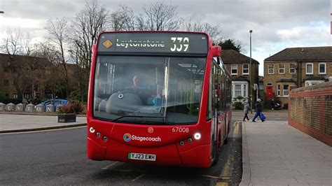 FRV London TFL Route 339 Shadwell To Leytonstone Stagecoach London