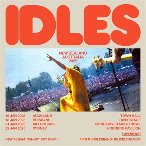 IDLES Announce January 2025 Australian Tour HEAVY Magazine