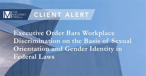 Executive Order Bars Workplace Discrimination On The Basis Of Sexual