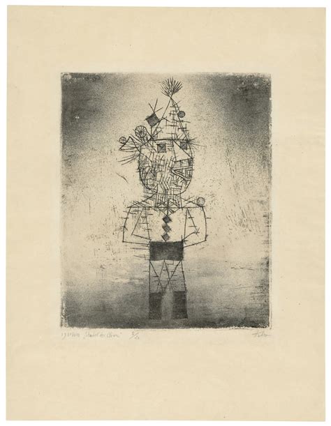 Paul Klee 1879 1940 Stachel Der Clown Christies