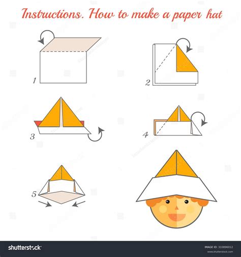 Origami ideas: How To Origami Paper Hat