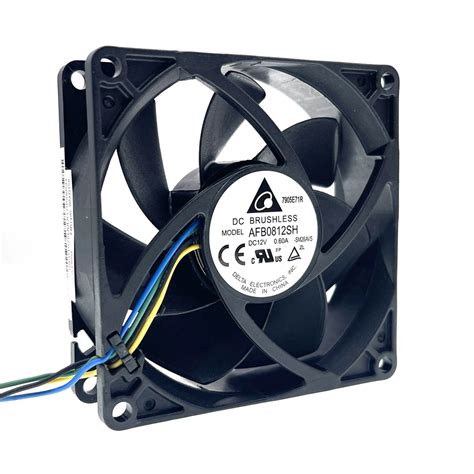 Novo Afb Sh Mm Pin Pwm Caso Cpu Ventilador De Refrigera O Para