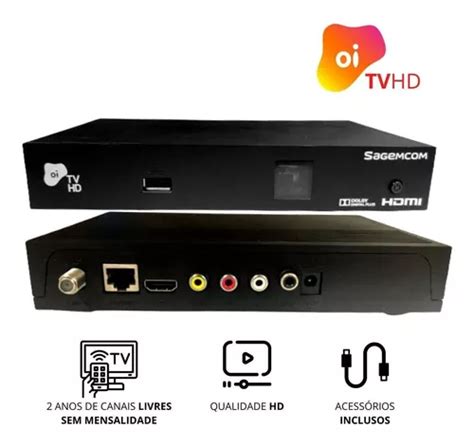 Receptor Oi Tv Livre Hd Recon Promoção Parcelamento sem juros