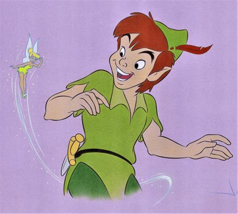 Peter Pan And Tinker Bell Disney 1953 Original Drawing Catawiki