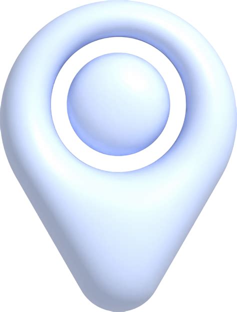 3d Location Pin Icon 21048567 Png