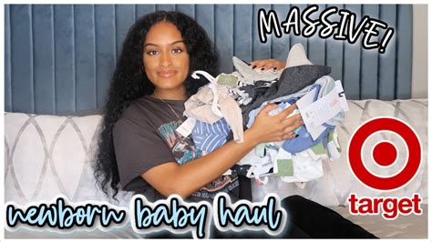 HUGE NEWBORN BABY BOY CLOTHING HAUL Target Affordable Newborn Baby