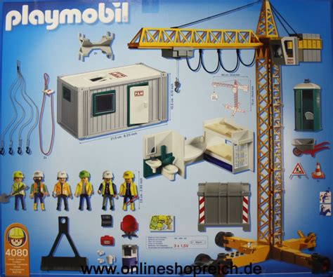 Playmobil 4080 Mega Set Baustelle Neu EBay