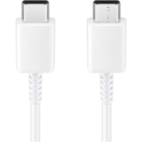 Câble Chargeur Samsung Usb C Vers Usb C Blanc Spacenet