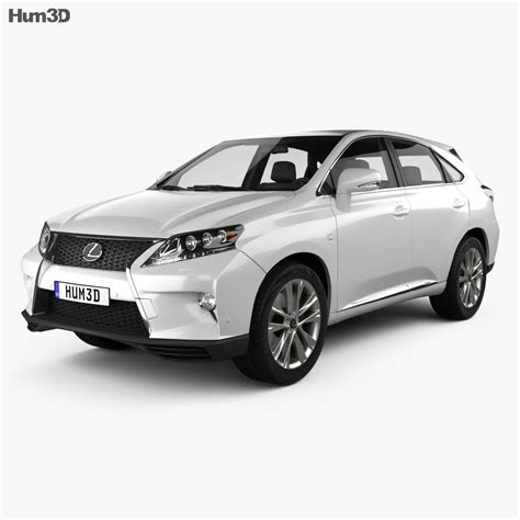 Lexus RX F sport hybrid 2015 3D model - Vehicles on Hum3D