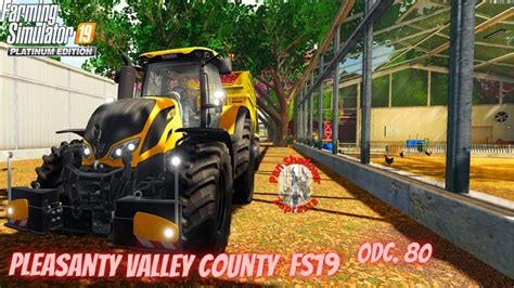 PV COUNTY odc 80 Farming Simulator 19 SIEW MAKU NAWOŻENIE PÓL SADY