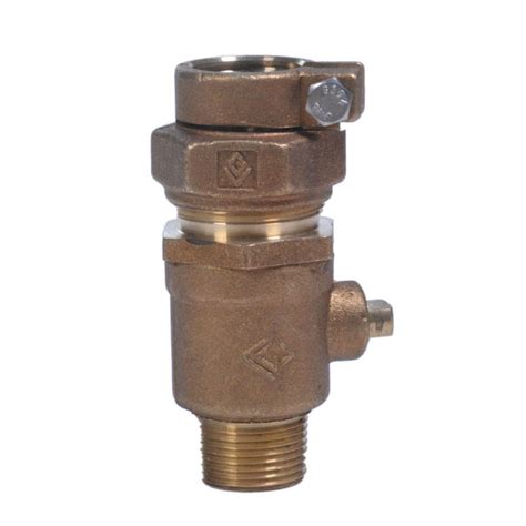 12 Corporation Stop Iso Brass Corporation Stop Ball Type Iso