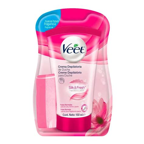 Crema Depilatoria De Ducha Silk Fresh Veet Ml Punto Farma