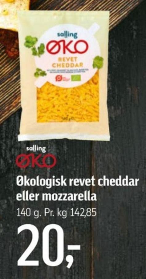 Salling ØKO Revet ost Mozzarella Føtex januar 2023 Alle Tilbudsavis