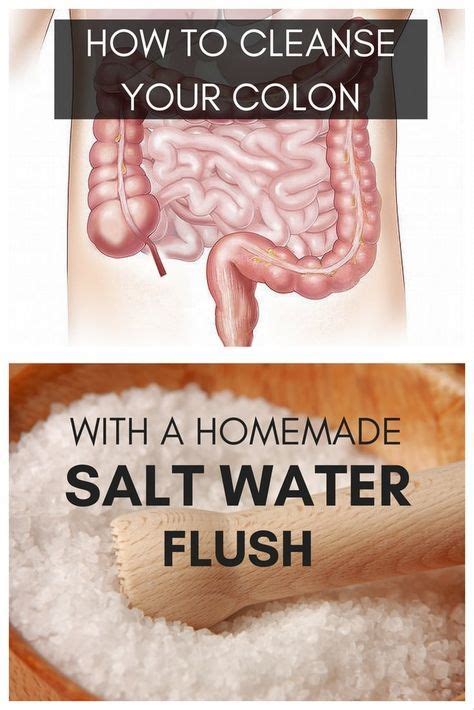 How To Cleanse Your Colon With A Salt Water Flush In Salt Water