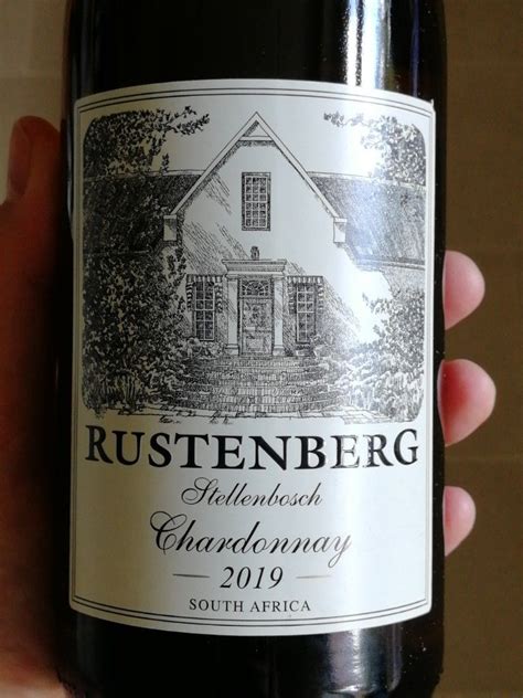 2019 Rustenberg Chardonnay South Africa Coastal Region Stellenbosch