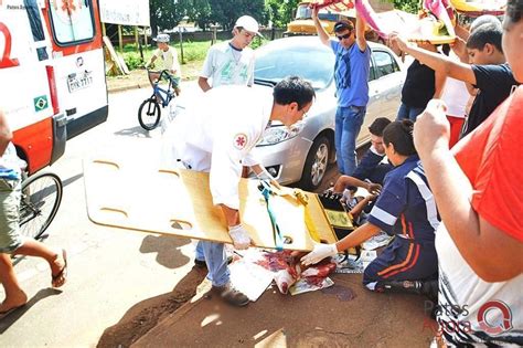 Menino De Anos Fica Gravemente Ferido Ap S Ser Atropelado Por Carro