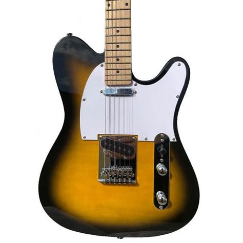 Guitarra Waldman GTE 100 Telecaster Sunburst Guitarra Magazine Luiza