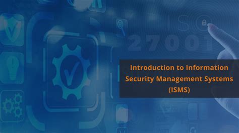 Information Security Management System Isms Introduction