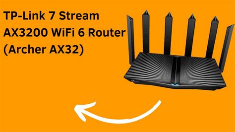 Rese A Tp Link Stream Ax Wifi Router Archer Ax Enrutador