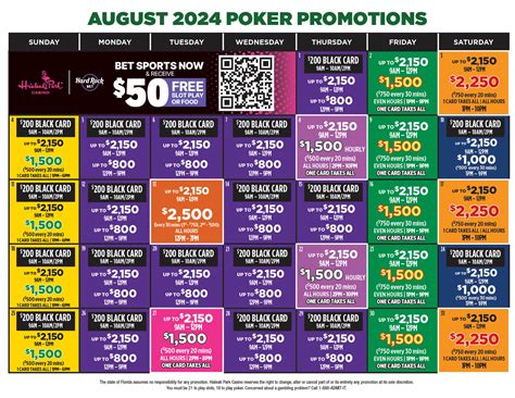 Poker Promotions | Hialeah Park Casino