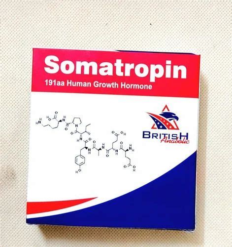 British Anabolic Somatropin 10x10iu 191aa Human Growth Hormone Hgh At Rs 14000 Box In New Delhi