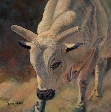 Bucking Bull Painting at PaintingValley.com | Explore collection of ...