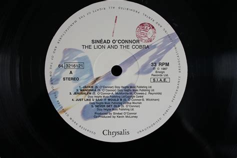 Sinéad Oconnor The Lion And The Cobra Lp 1987 Vinyl Cleaned Mandinka