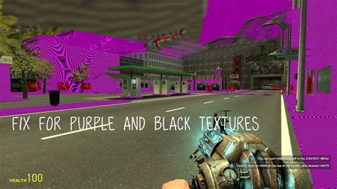 How To Fix Purple And Black Textures For Garrys Mod Tutorial Youtube