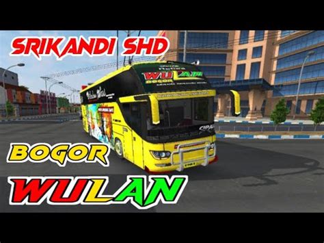 Livery Bussid Putra Luragung Wulan Srikandi Shd Youtube