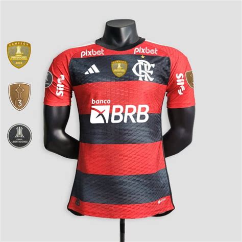 23 24 Player Flamengo All Sponsors Soccer Jersey Home Soccer Jersey Yupoo