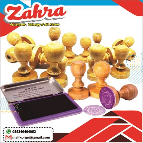 SIOPEN BALANGAN ZAHRA STEMPEL KAYU