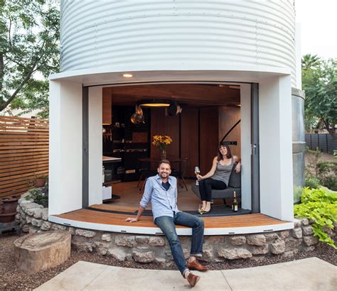 Mid Century Grain Silo Transformed Into A Gorgeous Affordable Home For Two