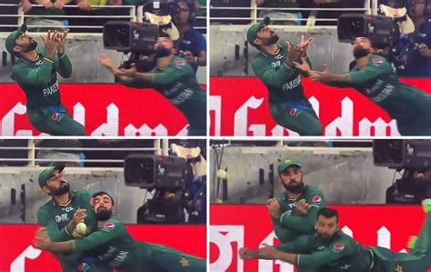 Asia Cup 2022 WATCH Shadab Khan And Asif Ali Collide While