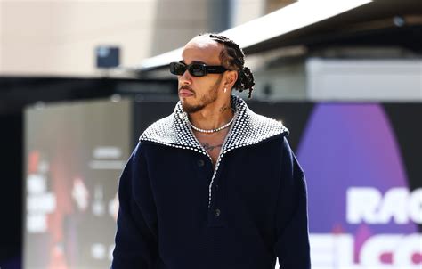 Lewis Hamilton Stuns In Gucci At Bahrain Grand Prix