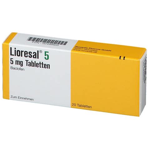 Lioresal Mg St Mit Dem E Rezept Kaufen Shop Apotheke