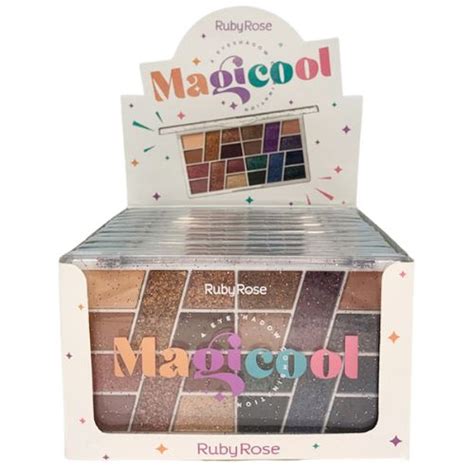 Paleta De Sombras Magicool Ruby Rose HB 1077 Ruby Rose Atacado