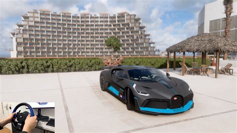 Bugatti Divo 19 Forza Horizon 5 Steering Wheel Gameplay Youtube