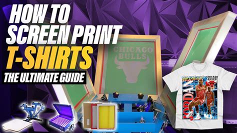 How To Screen Print T Shirts Screen Printing For Beginners The