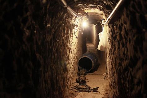 Messico Scoperto Tunnel A Tijuana Che Porta A Frontiera Usa