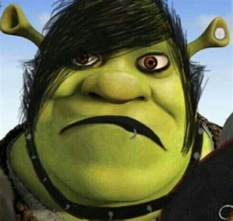 Sherk emo en 2024 Fotos para reírse Imagenes de trollface Fotos de