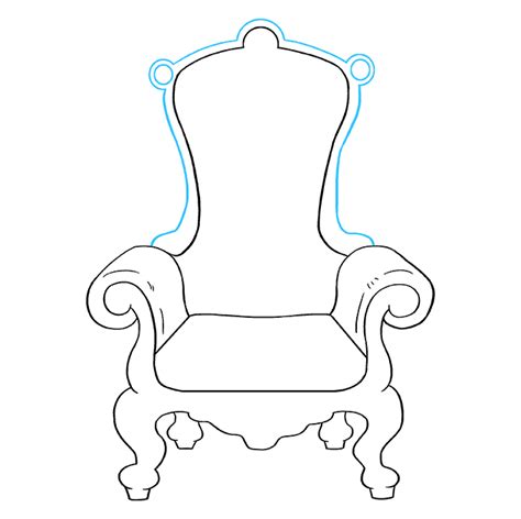 How To Draw A Throne Really Easy Drawing Tutorial