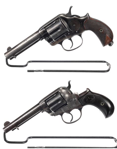 Two Colt Double Action Revolvers Rock Island Auction