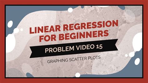 Statistics Regression For Beginners Problem Walkthrough Youtube