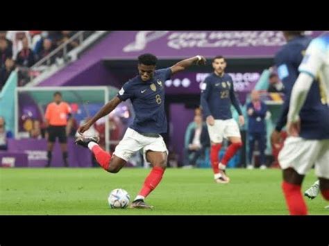 Le Super But D Aur Lien Tchouameni Contre L Angleterre En Car De Finale