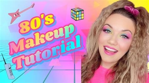 80's Makeup Tutorial- Decades of Makeup | 80s makeup, 80s makeup ...