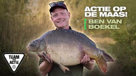 Beginnen Met Karpervissen Op Een Rivier Team Korda In Actie Ben Van