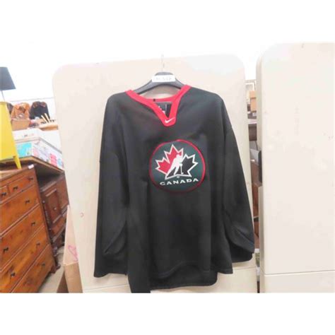 Team Canada Hockey Jersey Sz LG - McSherry Auction Service Ltd.