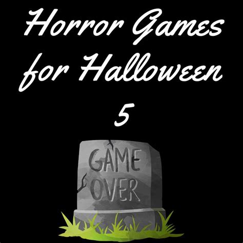 Horror Games for Halloween 5 | Horror game, Horror, Halloween games