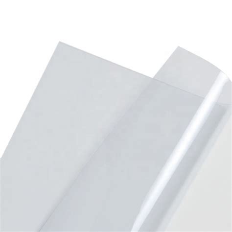 Micron Transparent Single Clear Plastic Anti Fog Pet Sheet